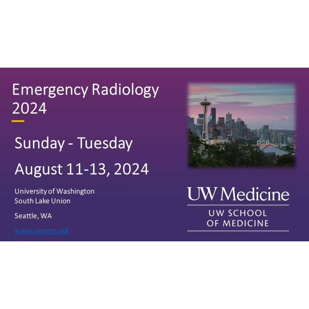 UW Medicine Emergency Radiology 2024