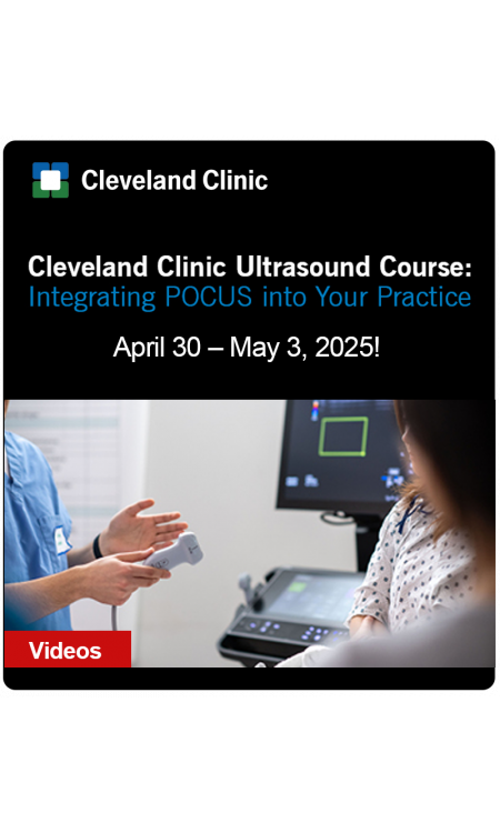 Cleveland Clinic Ultrasound Course: Integrating POCUS Into Your Practice 2024 (Videos)