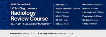 2026 UC San Diego Presents 45th Annual Radiology Review Course 2026